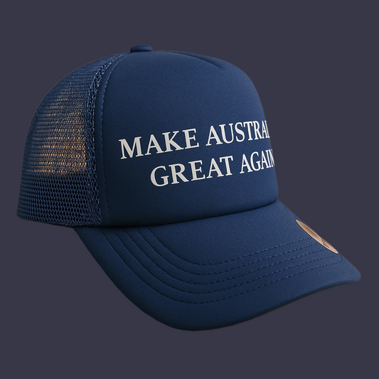 Make Australia Great Again Truckers Cap - Navy - THE REAL BENNY MACK