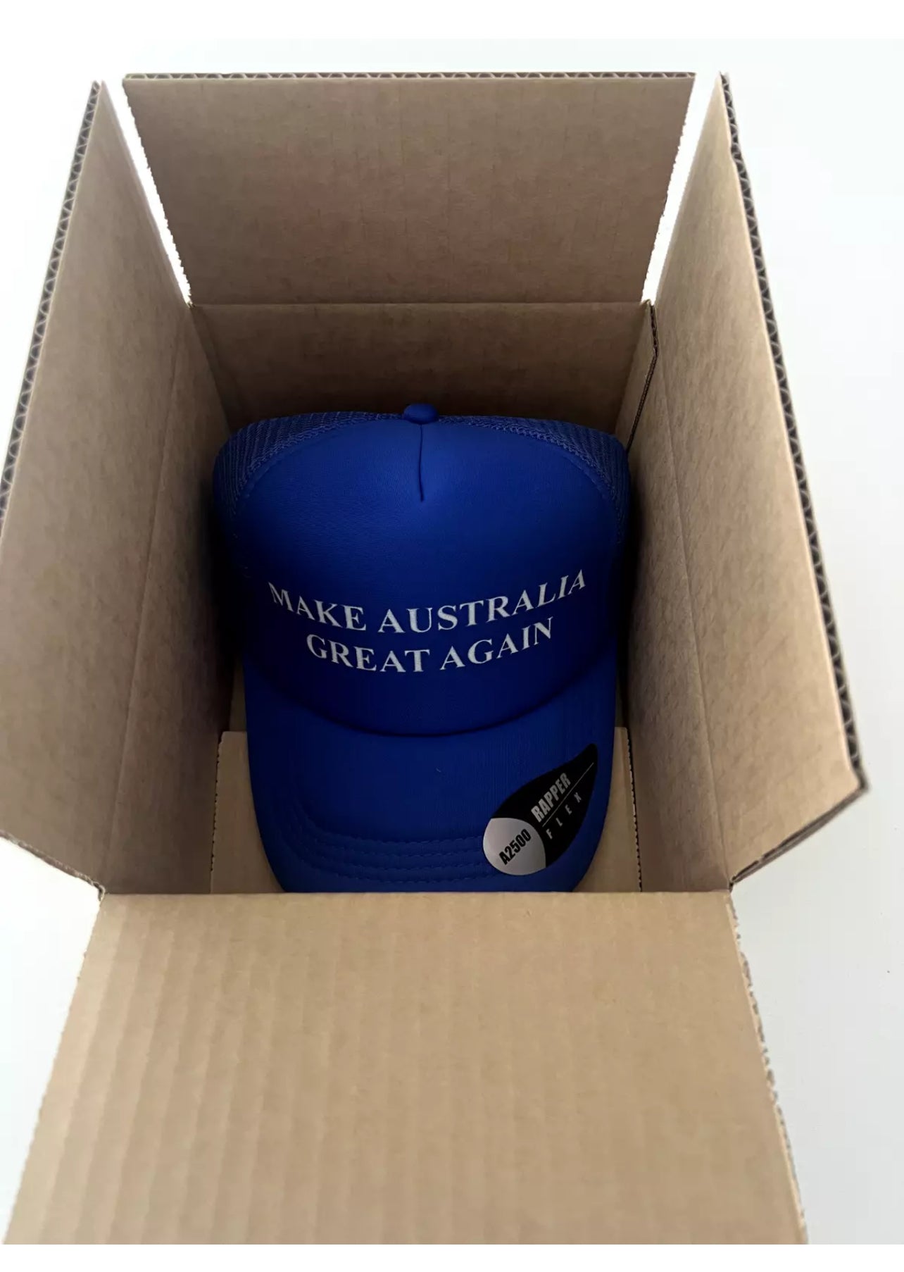 Make Australia Great Again Truckers Cap - Royal Blue - THE REAL BENNY MACK